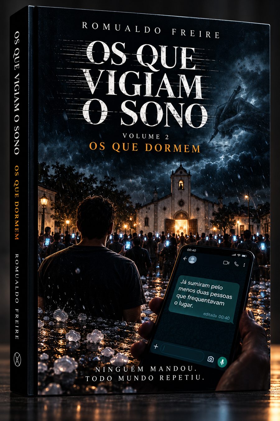 Capa — Os Que Vigiam o Sono, Volume 2: Os Que Dormem